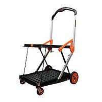 H204 Folding Double Level Cart
