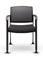 Wipro Adapt Pep Without Castor Black Workstation Chairs