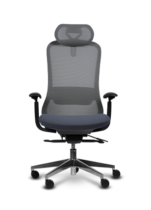 Wipro Absolute High Back Grey Workstation Chairs