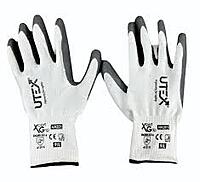 Utex Sygra HA312 HPPE Nitrile Palm Coated Safety Hand Gloves - L