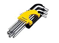 STANLEY STMT94162-8 9 PC LONG SPHERIC-HEAD HEX KEY SET