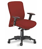 Wipro Smart High Back Office Chair (Red)