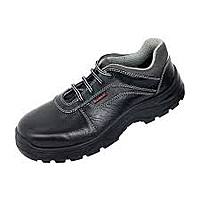 DELUXE WORKMAN BLACK LEATHER SHOE