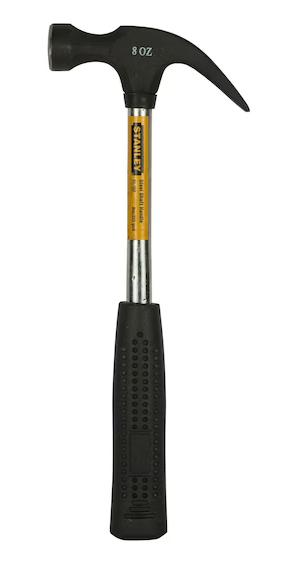 51-152 STANLEY CLAW HAMMER STEEL SHAFT 220GMS-8"