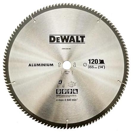 DEWALT DW03265-IN Saw Blade 14" 120T Aluminum