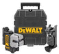 DEWALT DW089K-XJ MULTILINE 3 BEAM LASER