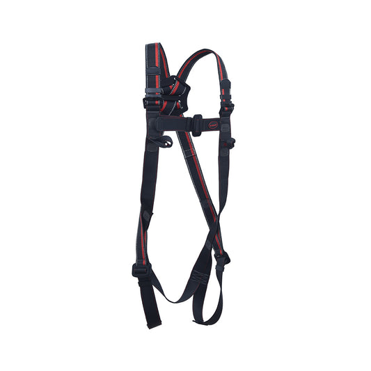 DI ELECTRIC FULL BODY ADJUSTABLE HARNESS WITH TWO FRONT TEXTILE LOOPS, WITHOUT LANYARD