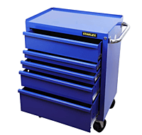 Stanley 5 Draw Trolley BLUE (699X460X797 MM)