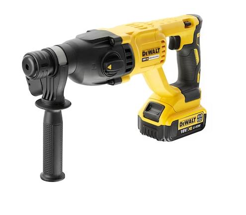 Dewalt DCH133M1-QW 18V, 4.0Ah, 26mm Brushless SDS Plus Hammer