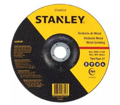 STANLEY STA0414-IN 180 x 6 x 22 metal grinding wheel