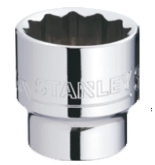 STANLEY 1-88-793 1/2" 12 PT STANDARD SOCKET 21MM