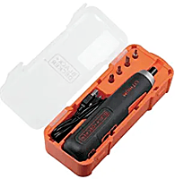 Black & Decker BD40K4-IN 3.6V Lithiun Ion Screwdriver with 4 acc