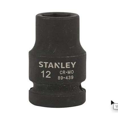 STMT89439-8B STANLEY 1/2" IMPACT SOCKET 12MM