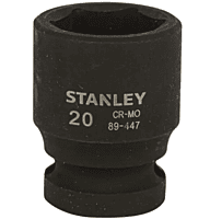 STMT89447-8B STANLEY 1/2in  IMPACT SOCKET 20MM