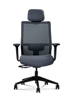 Wipro Adapt Silver Graphite Workstation Chairs