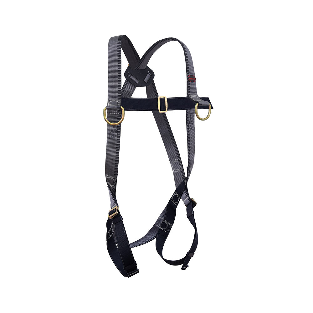 KARAM FULL BODY HARNESS WITH PN206 and PN 131 , 2 MTR. PP ROPE