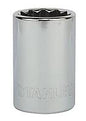 STANLEY 1-88-790 1/2in  12 PT STANDARD SOCKET 18MM