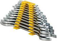 STANLEY 70-380E 12PC DOUBLE O/E SPANNERS SET , 6X7 TO 30X32MM