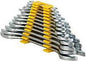 STANLEY 70-380E 12PC DOUBLE O/E SPANNERS SET , 6X7 TO 30X32MM
