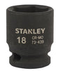 STMT73439-8B STANLEY 3/8" IMPACT SOCKET 18MM