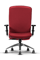 Wipro Smart Medium Back Office Chair (Red)