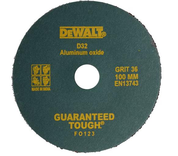 DEWALT D32-IN ALO Fiber Disc G36 100 X 16