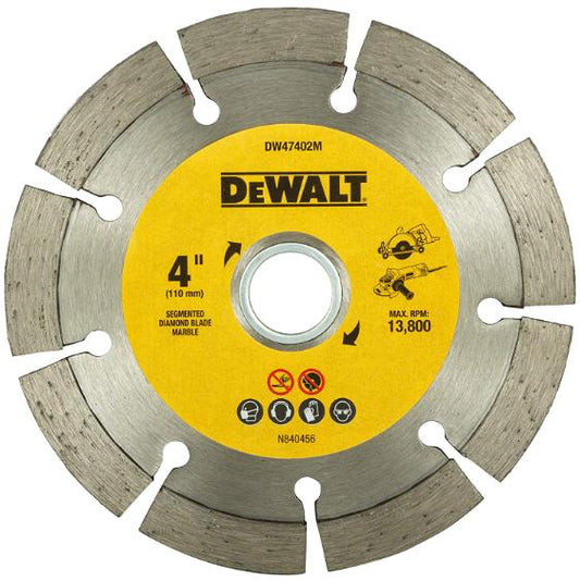 DEWALT DW47402M-IN 4" MCB - 110mm x 20  (Segment Height 10 mm) for Marble