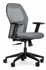 Wipro Alivio Mid Back Blue Workstation Chairs