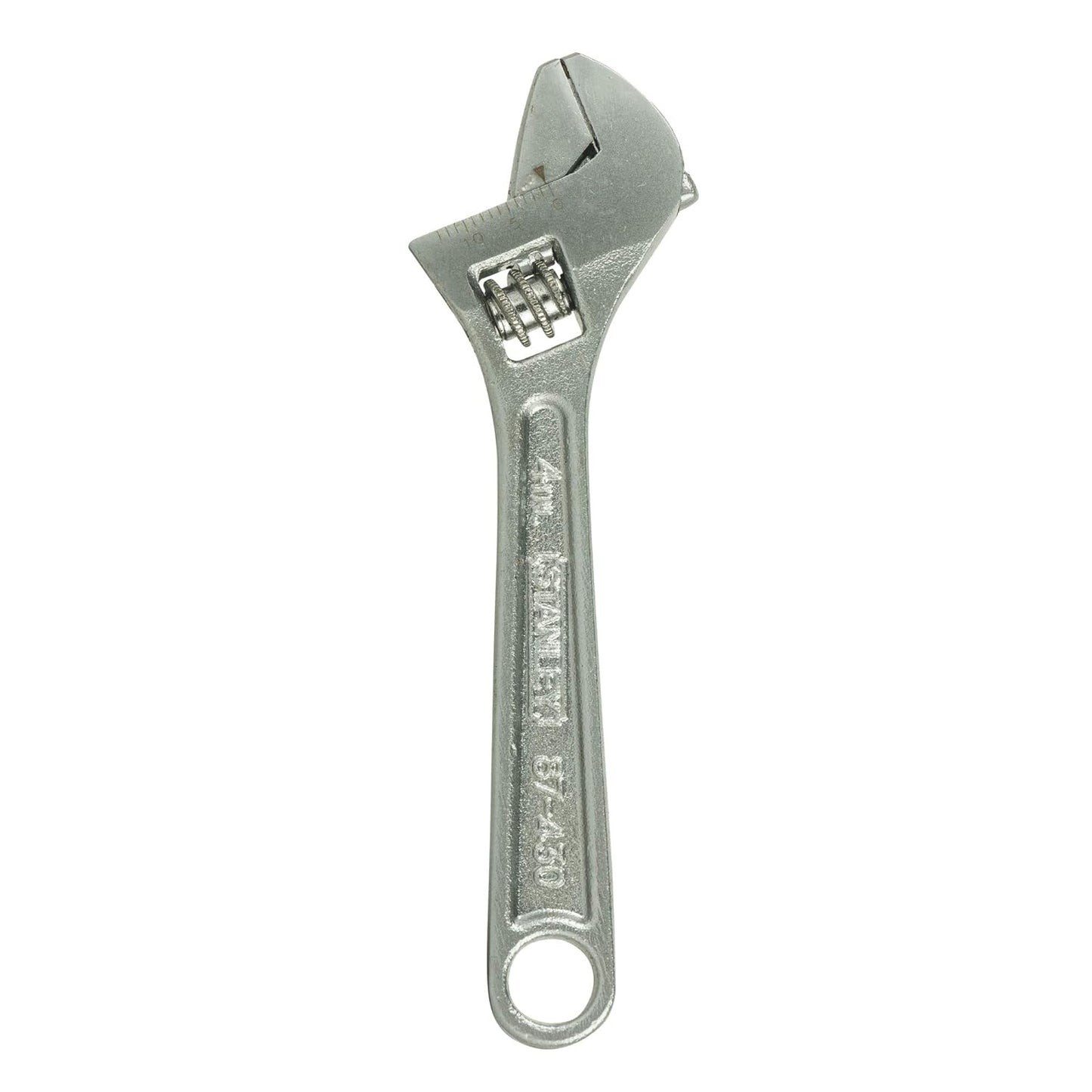 1-87-430 STANLEY ADJ.SPANNER CHROME PLATED 100MM