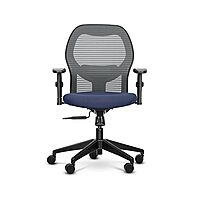 Wipro Alivio Mid Back Blue Workstation Chairs
