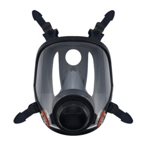 BisonLife F500 ProAer Dual Cartridge Anti-Fog Full Face respirator with 4 point head harness & Anti-Fog