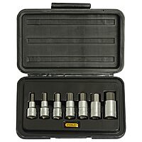 1-89-099 STANLEY 7PC 1/2 SQ. DR. HEX BIT SOCKET SET MET