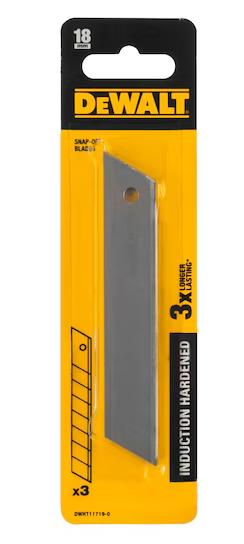 DEWALT DWHT11719-0 3Pk 18mm SO Induction Hardened Blade