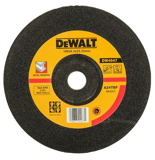 DEWALT DW4547-IN DC Wheel 180 X 6.3 X 22.23 mm A24TBF