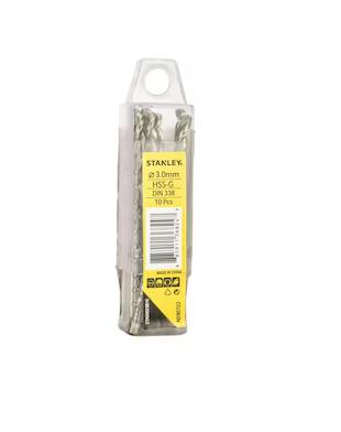 STANLEY STA50029B10 HSS3mm Pack of (10)