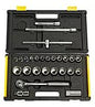 STANLEY STMT45508-LA 12DR 25pcs round head ratchet set metric