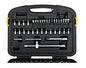 94-190 STANLEY 86PC 1/4 & 1/2 SQ.DR. SOCKET SET-6PT MET