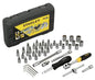 STANLEY STMT72794-8 46PC 1/4 SQ. DR. SOCKET & BIT SET