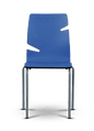Wipro Munch Blue Cafe Chairs