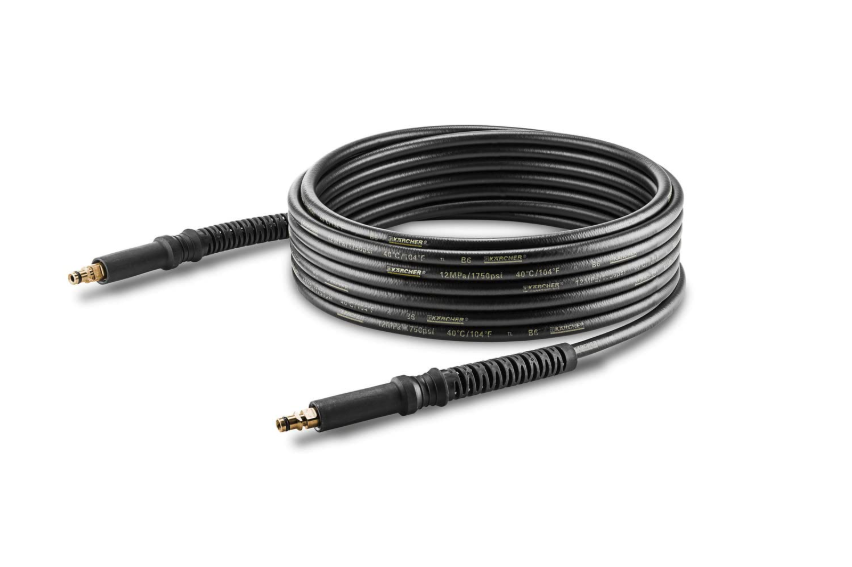 KARCHER 4 Mtr 120 Bar High Pressure Washer Hose, H 4 Q with Both Quick-Connect Ends, for K2/ K3 Series High-Pressure Washers (Black)