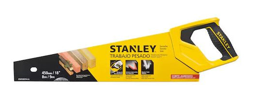 STANLEY STHT20374-LA HEAVY DUTY BI-MATERIAL HANDSAW 18? (450MM)