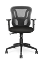 Wipro Beetle Black Workstation Chairs