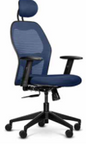 Wipro Alivio High Back Black Workstation Chairs