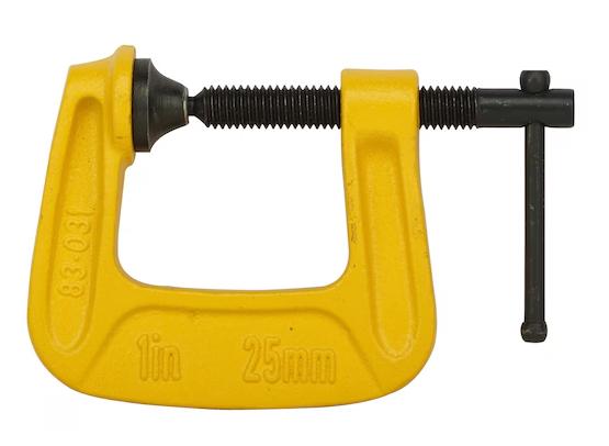 STANLEY 0-83-031 MAXSTEEL "G" CLAMP, 25MM/1"