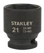 STMT73441-8B STANLEY 3/8" IMPACT SOCKET 21MM