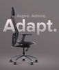 Wipro Adapt Silver Graphite Workstation Chairs