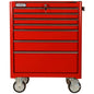 93-557L STANLEY ROLLING CABINET 7 DRAWERS - RED