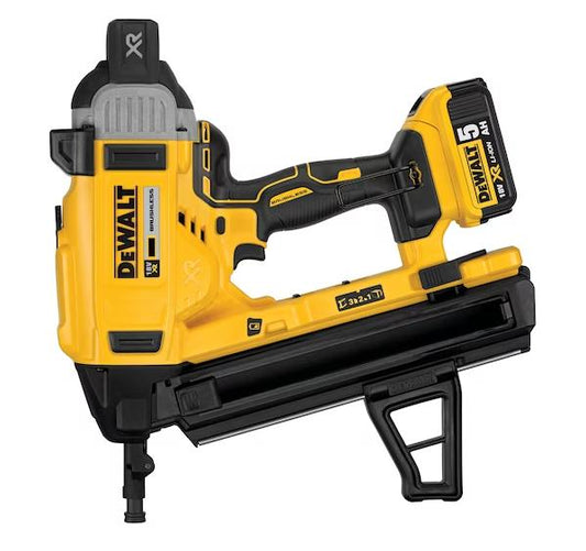 Dewalt DCN890P2-GB 18V, Concrete Nailer, 13mm-57mm Common Nails