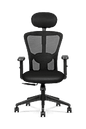 Wipro Pulse High Back Black Workstation Chairs