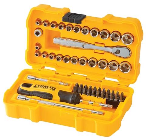 DEWALT DWMT81610-0 50PC 1/4" NANO SOCKET Set (MM)